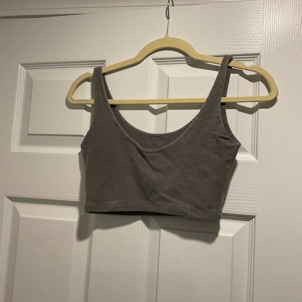 Brandy Melville Charcoal Tank Top